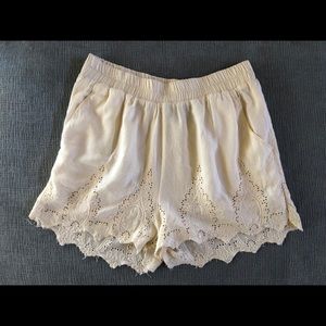 High Waisted Angie Lace Shorts
